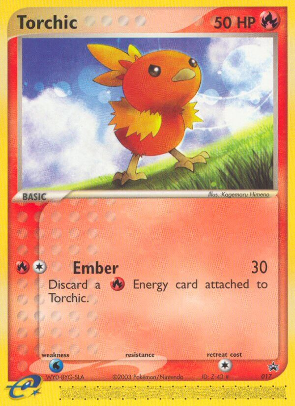 Torchic (017) [Nintendo: Black Star Promos] | Card Merchant Takapuna