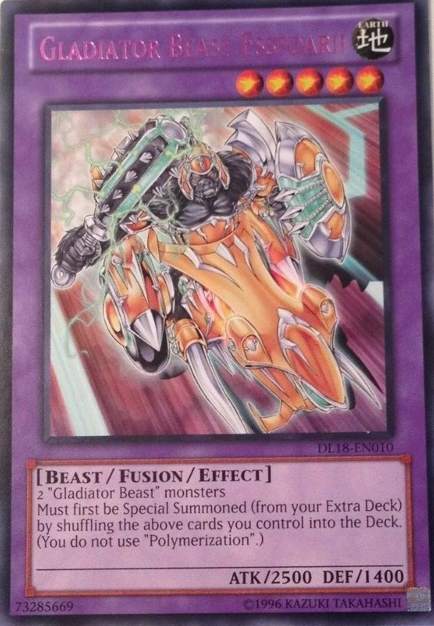 Gladiator Beast Essedarii (Purple) [DL18-EN010] Rare | Card Merchant Takapuna