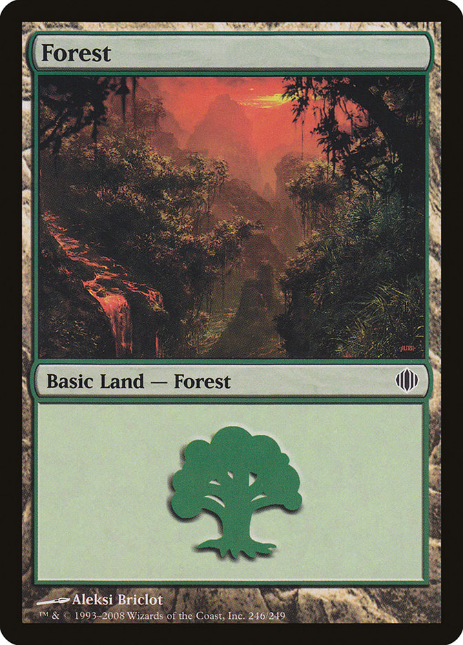 Forest (246) [Shards of Alara] | Card Merchant Takapuna