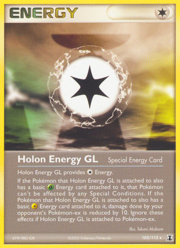 Holon Energy GL (105/113) [EX: Delta Species] | Card Merchant Takapuna