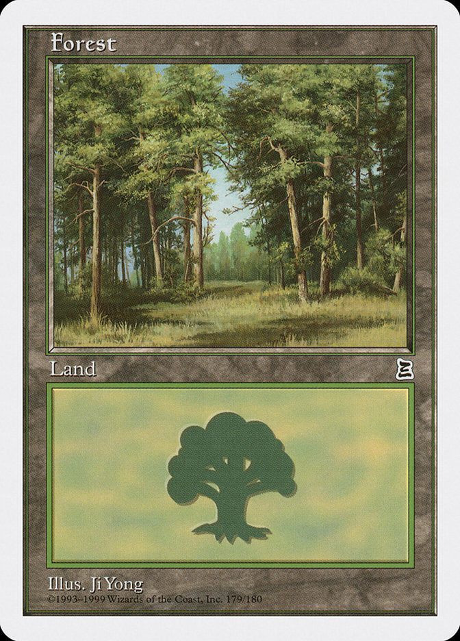 Forest (179) [Portal Three Kingdoms] | Card Merchant Takapuna