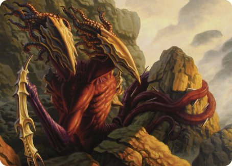 Two-Headed Sliver Art Card [Commander Masters Art Series] | Card Merchant Takapuna