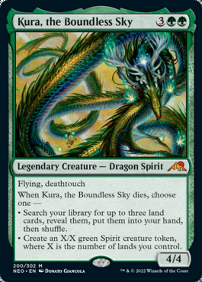 Kura, the Boundless Sky [Kamigawa: Neon Dynasty] | Card Merchant Takapuna