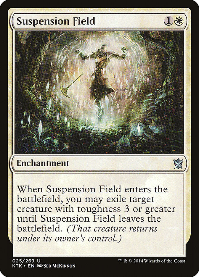 Suspension Field [Khans of Tarkir] | Card Merchant Takapuna