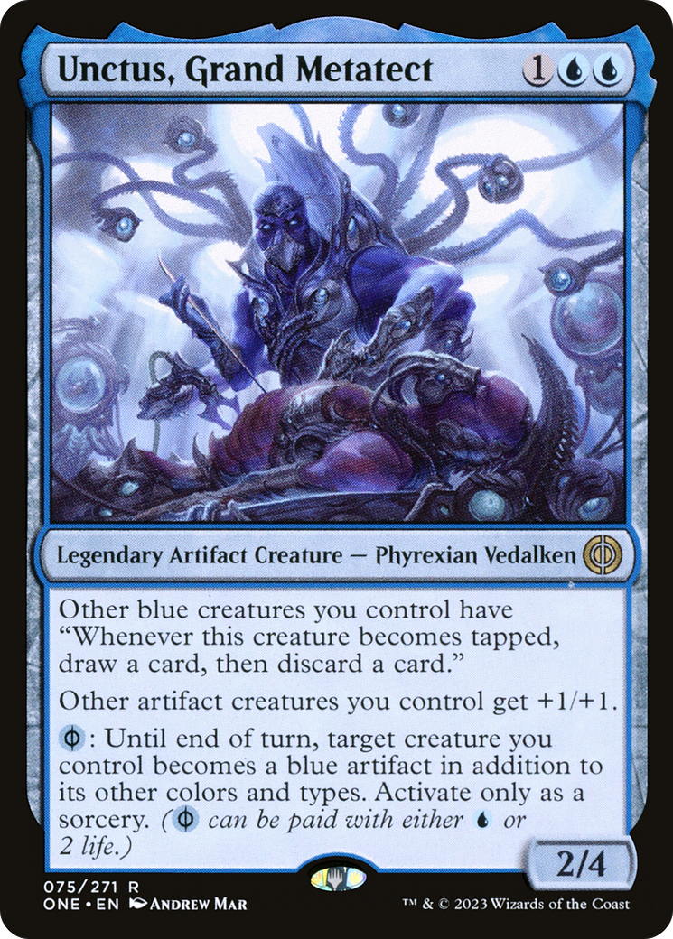 Unctus, Grand Metatect [Phyrexia: All Will Be One] | Card Merchant Takapuna