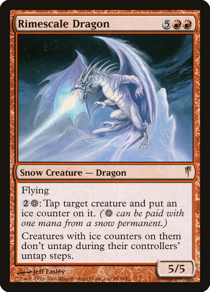 Rimescale Dragon [Coldsnap] | Card Merchant Takapuna