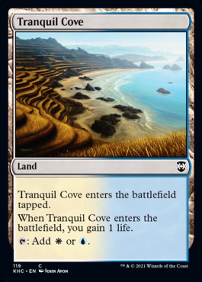 Tranquil Cove [Kaldheim Commander] | Card Merchant Takapuna