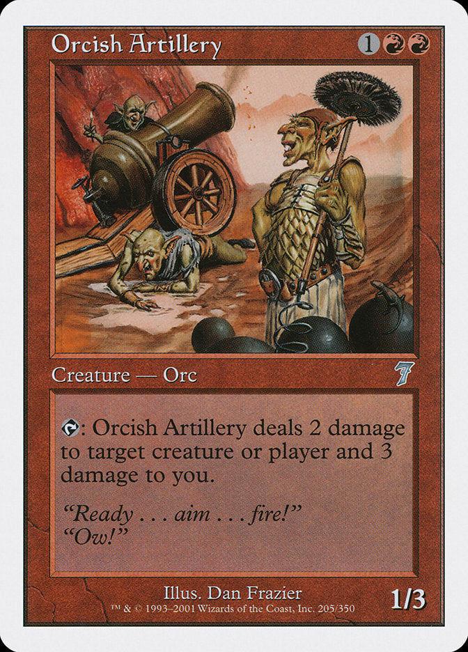 Orcish Artillery [Seventh Edition] | Card Merchant Takapuna