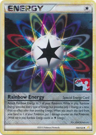 Rainbow Energy (104/123) (League Promo) [HeartGold & SoulSilver: Base Set] | Card Merchant Takapuna