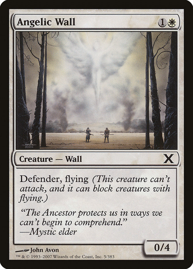 Angelic Wall [Tenth Edition] | Card Merchant Takapuna