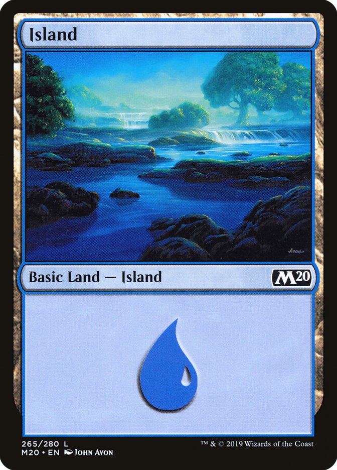 Island (265) [Core Set 2020] | Card Merchant Takapuna