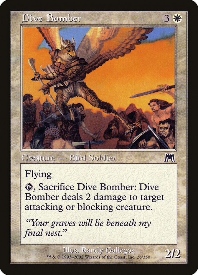 Dive Bomber [Onslaught] | Card Merchant Takapuna