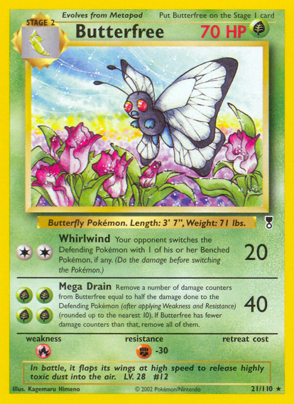 Butterfree (21/110) [Legendary Collection] | Card Merchant Takapuna