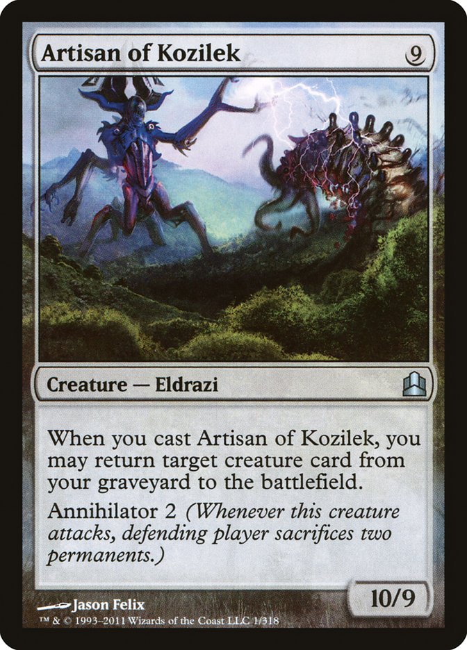 Artisan of Kozilek [Commander 2011] | Card Merchant Takapuna