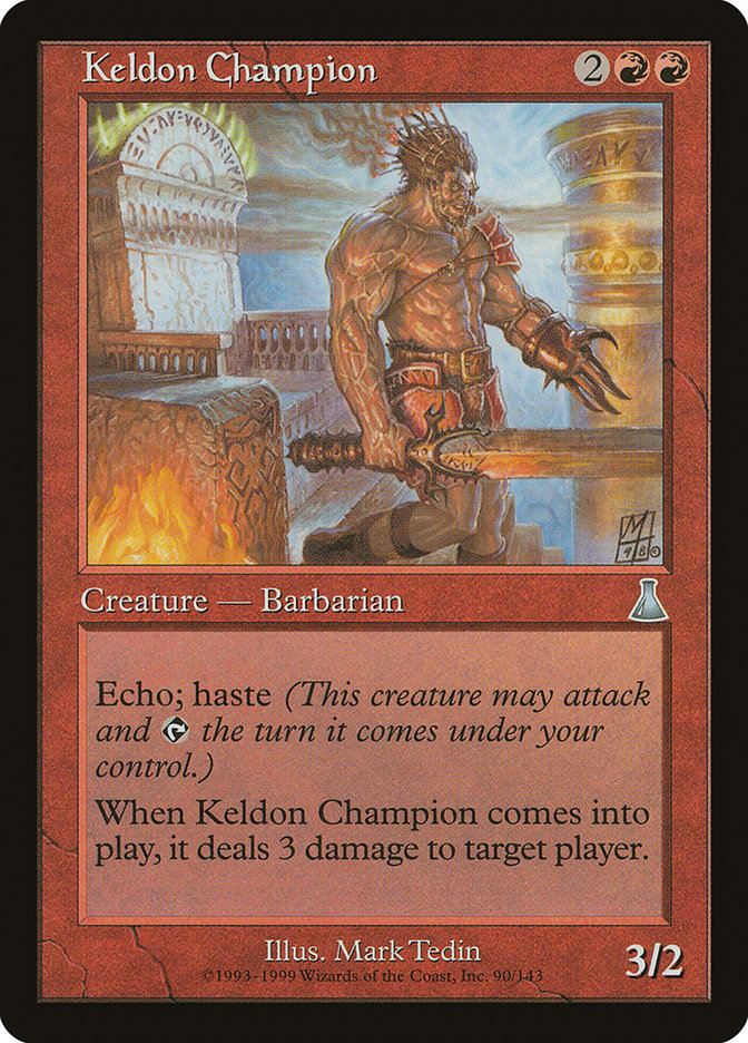 Keldon Champion [Urza's Destiny] | Card Merchant Takapuna