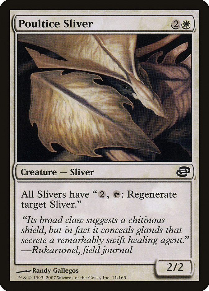 Poultice Sliver [Planar Chaos] | Card Merchant Takapuna