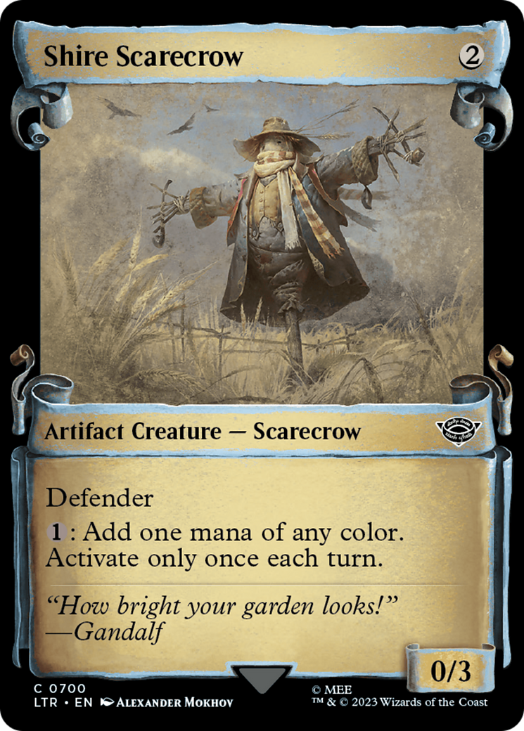 Shire Scarecrow [The Lord of the Rings: Tales of Middle-Earth Showcase Scrolls] | Card Merchant Takapuna