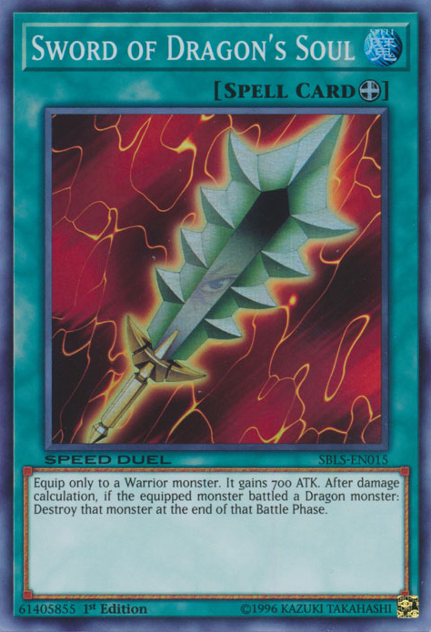 Sword of Dragon's Soul [SBLS-EN015] Super Rare | Card Merchant Takapuna