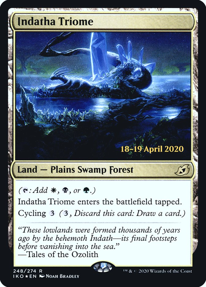 Indatha Triome [Ikoria: Lair of Behemoths Prerelease Promos] | Card Merchant Takapuna