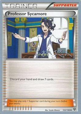 Professor Sycamore (122/146) (Plasma Power - Haruto Kobayashi) [World Championships 2014] | Card Merchant Takapuna