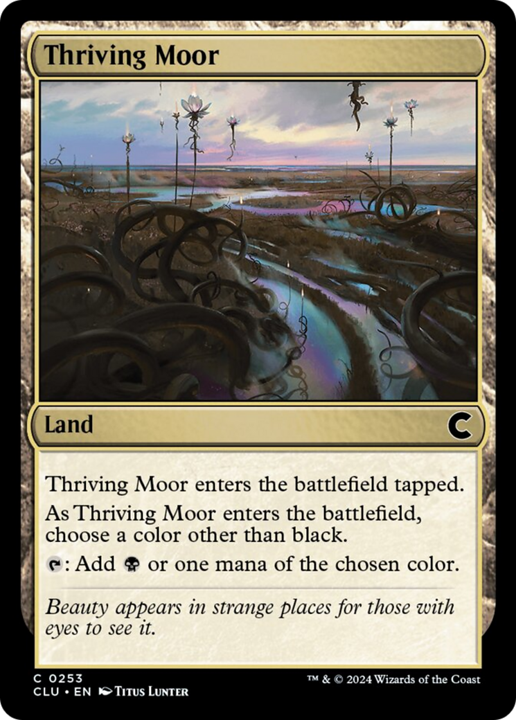 Thriving Moor [Ravnica: Clue Edition] | Card Merchant Takapuna