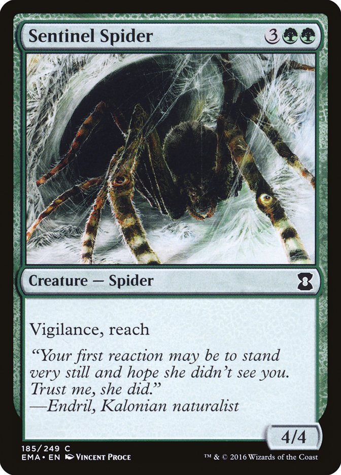 Sentinel Spider [Eternal Masters] | Card Merchant Takapuna