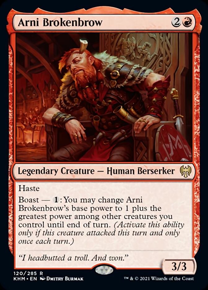 Arni Brokenbrow [Kaldheim] | Card Merchant Takapuna