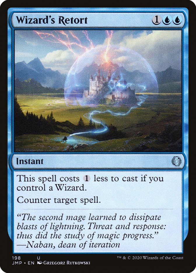 Wizard's Retort [Jumpstart] | Card Merchant Takapuna