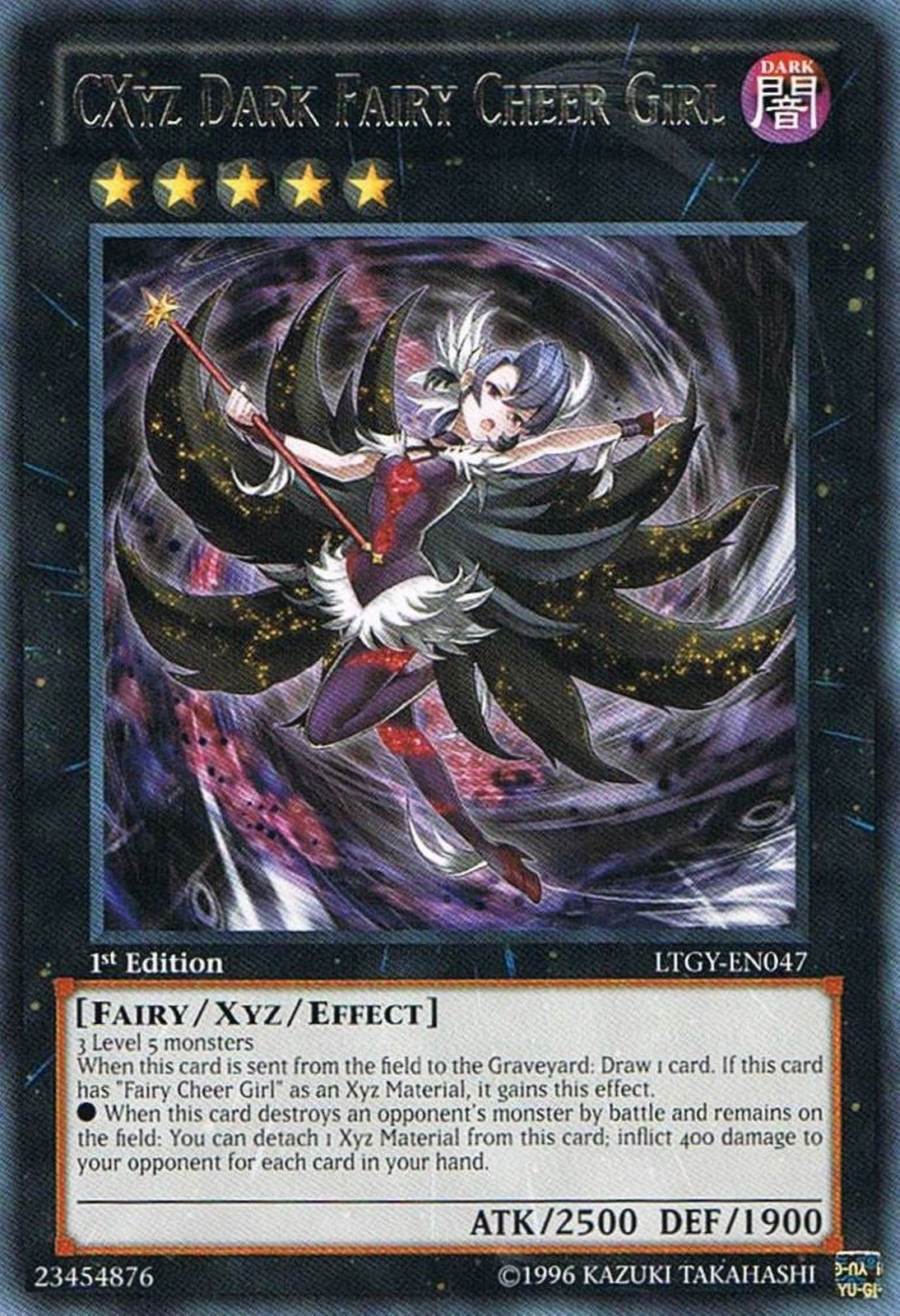 CXyz Dark Fairy Cheer Girl [LTGY-EN047] Rare | Card Merchant Takapuna