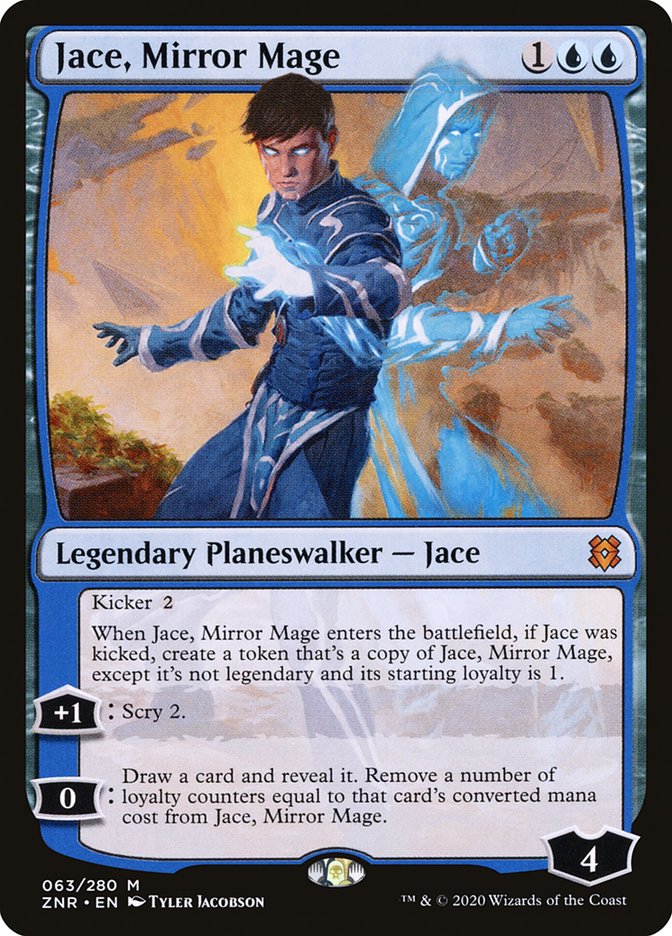 Jace, Mirror Mage [Zendikar Rising] | Card Merchant Takapuna