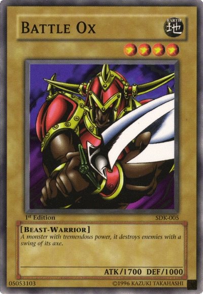 Battle Ox [SDK-005] Common | Card Merchant Takapuna