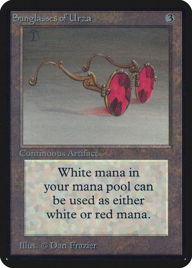 Sunglasses of Urza [Alpha Edition] | Card Merchant Takapuna