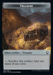 Ragavan // Treasure Double-Sided Token [Dominaria United Commander Tokens] | Card Merchant Takapuna