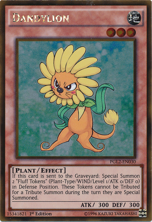 Dandylion [PGL2-EN030] Gold Rare | Card Merchant Takapuna