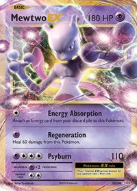 Mewtwo EX (52/108) (Jumbo Card) [XY: Evolutions] | Card Merchant Takapuna