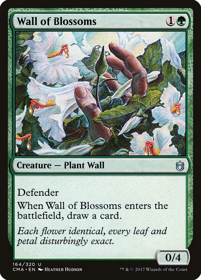 Wall of Blossoms [Commander Anthology] | Card Merchant Takapuna