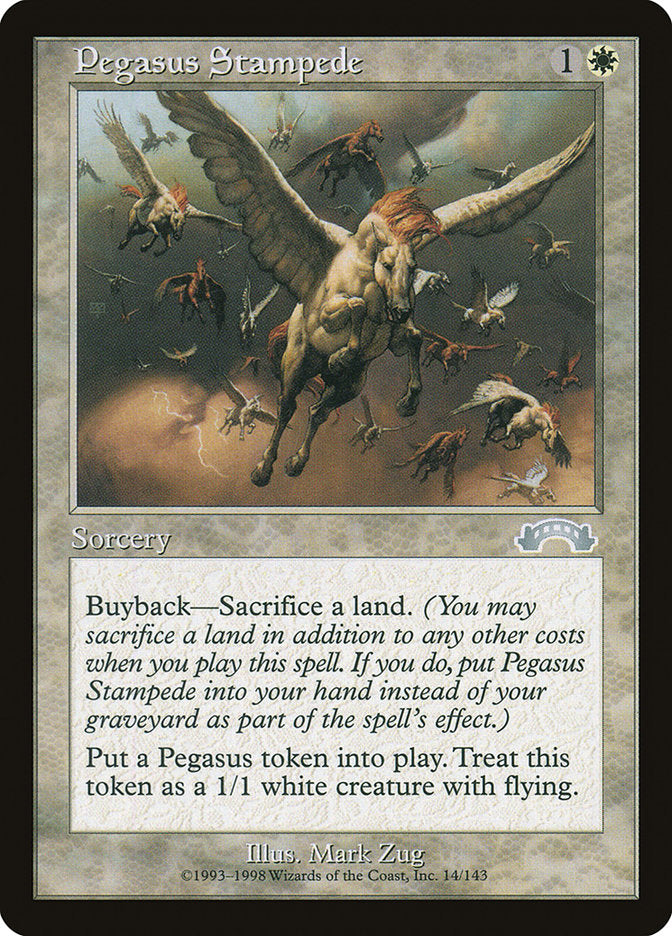 Pegasus Stampede [Exodus] | Card Merchant Takapuna