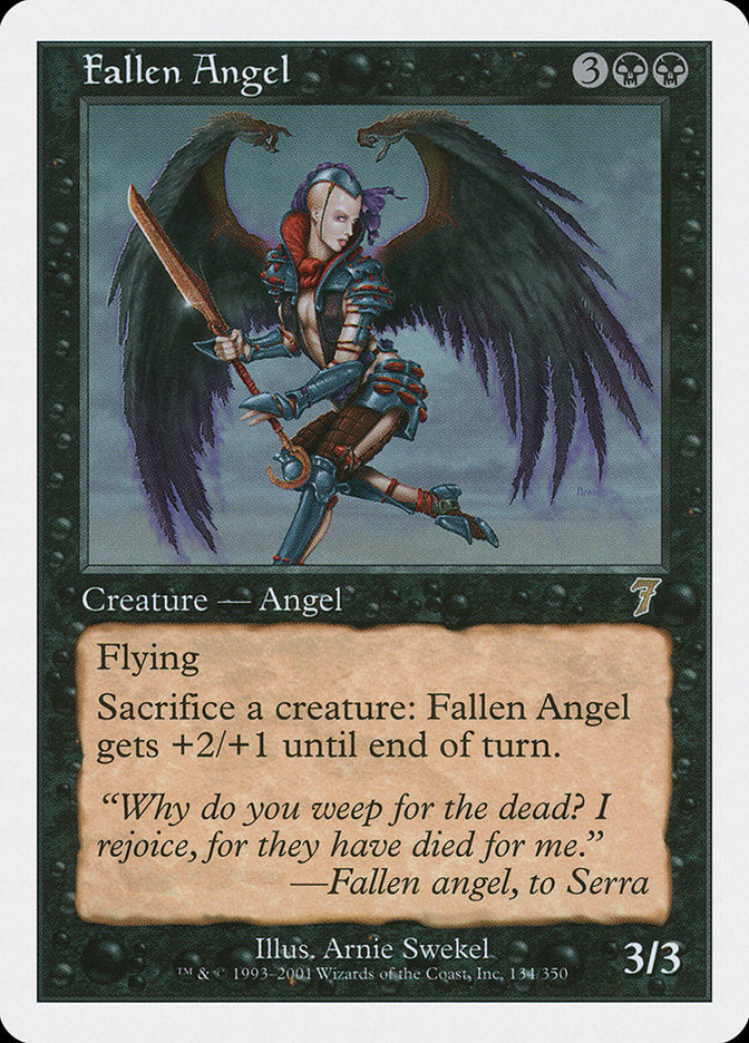 Fallen Angel [Seventh Edition] | Card Merchant Takapuna