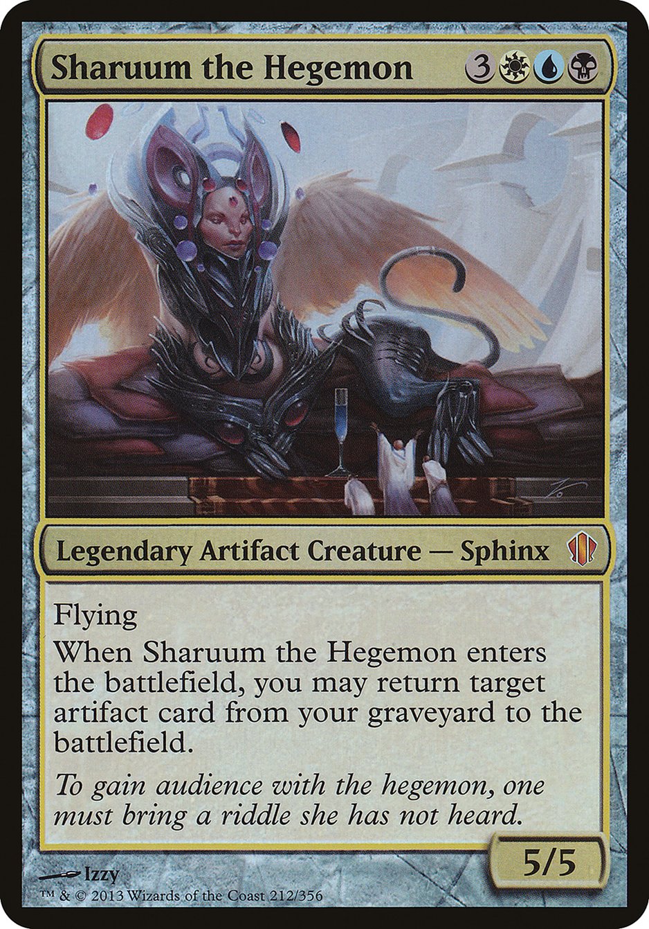 Sharuum the Hegemon (Oversized) [Commander 2013 Oversized] | Card Merchant Takapuna