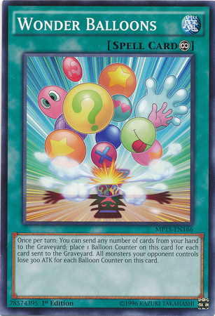 Wonder Balloons [MP15-EN166] Common | Card Merchant Takapuna