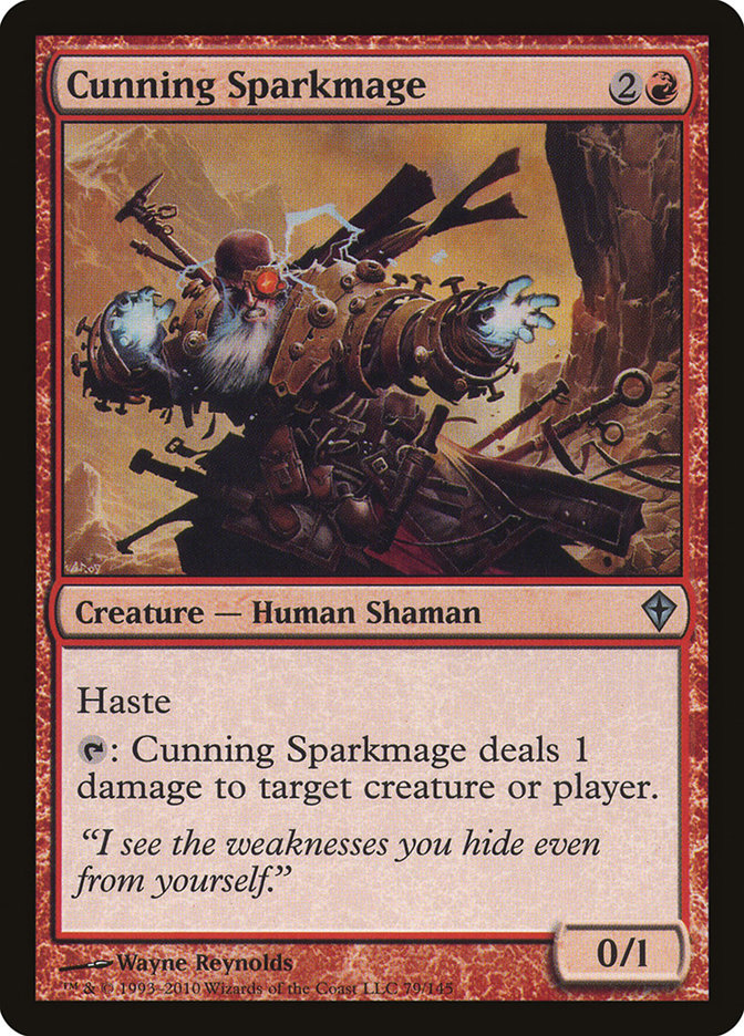 Cunning Sparkmage [Worldwake] | Card Merchant Takapuna