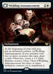 Wedding Announcement // Wedding Festivity (Extended Art) [Innistrad: Crimson Vow] | Card Merchant Takapuna