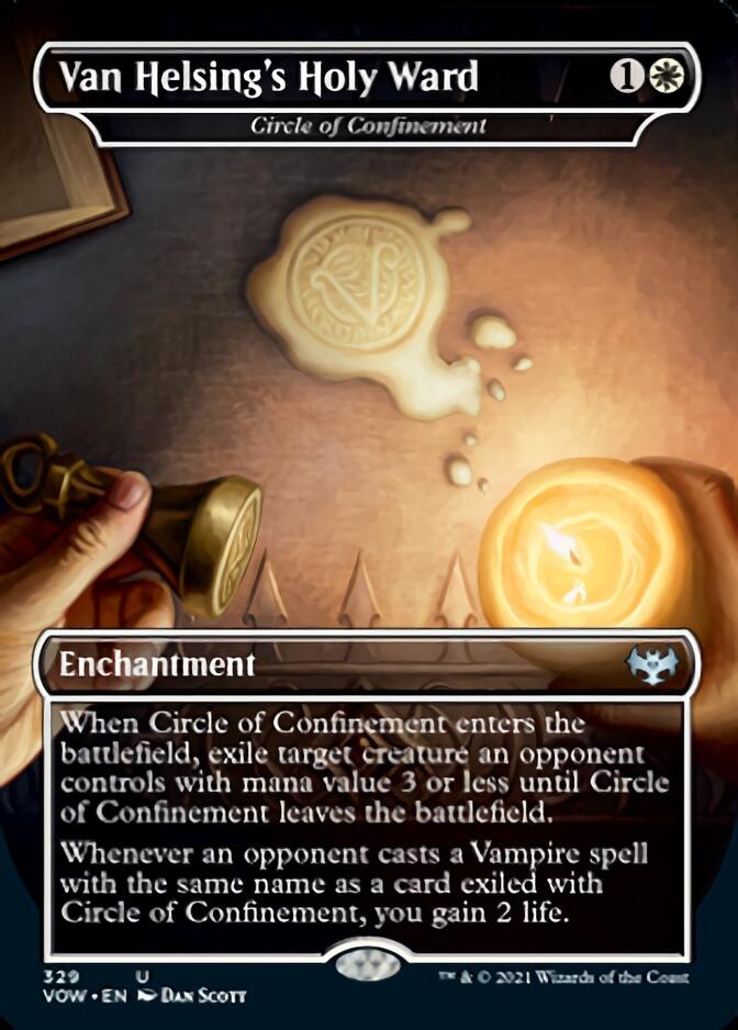 Circle of Confinement - Van Helsing's Holy Ward [Innistrad: Crimson Vow] | Card Merchant Takapuna