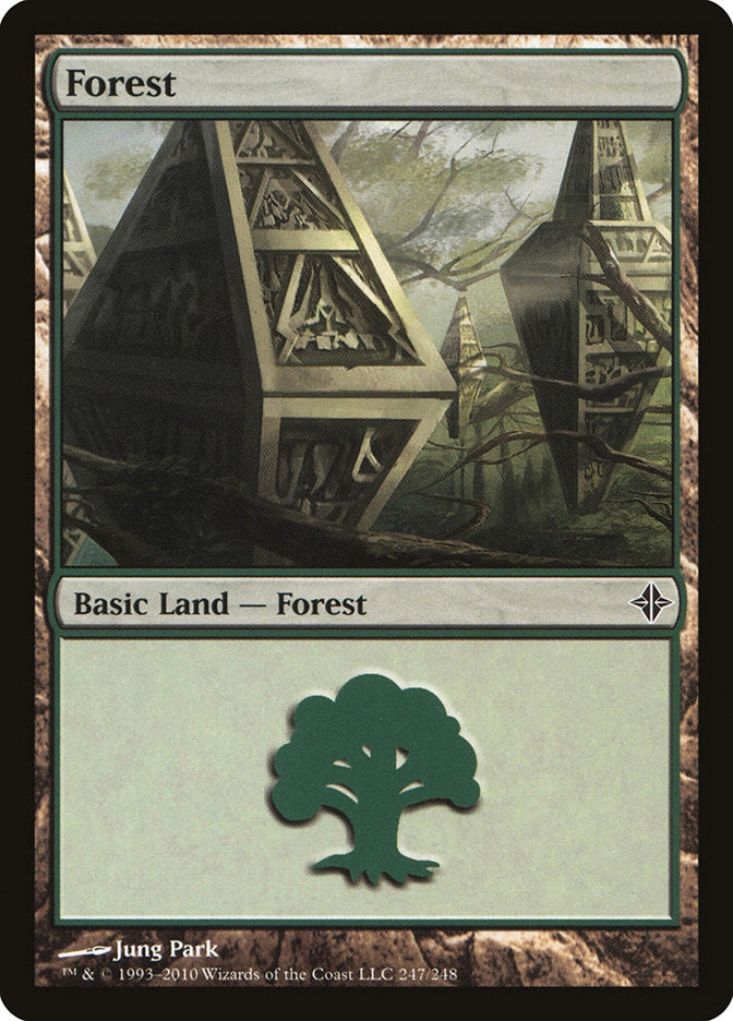 Forest (247) [Rise of the Eldrazi] | Card Merchant Takapuna