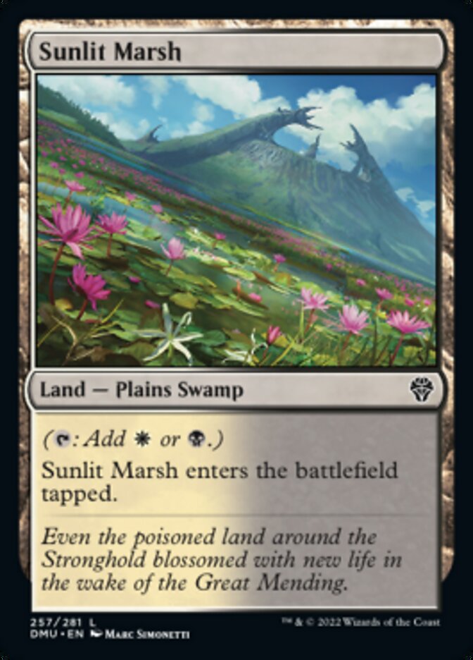 Sunlit Marsh [Dominaria United] | Card Merchant Takapuna