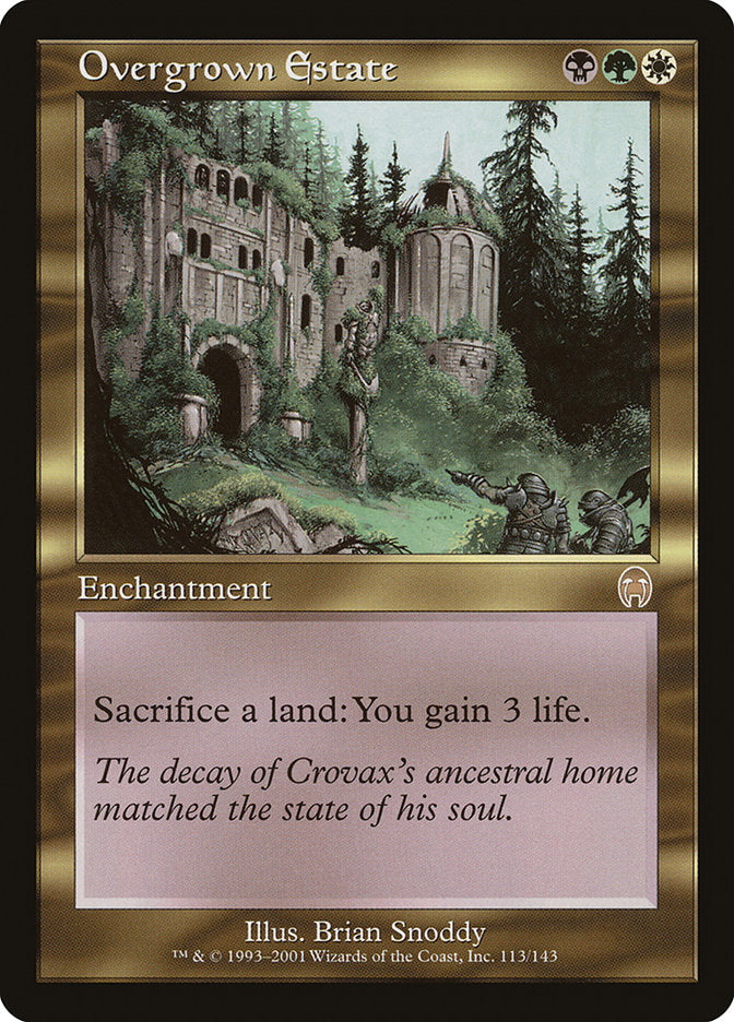 Overgrown Estate [Apocalypse] | Card Merchant Takapuna