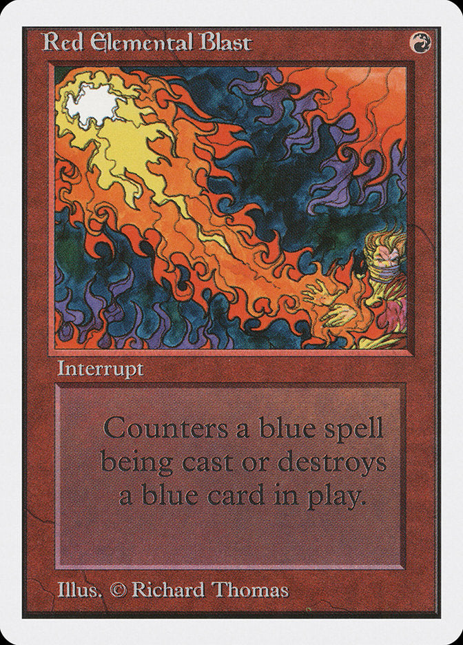 Red Elemental Blast [Unlimited Edition] | Card Merchant Takapuna