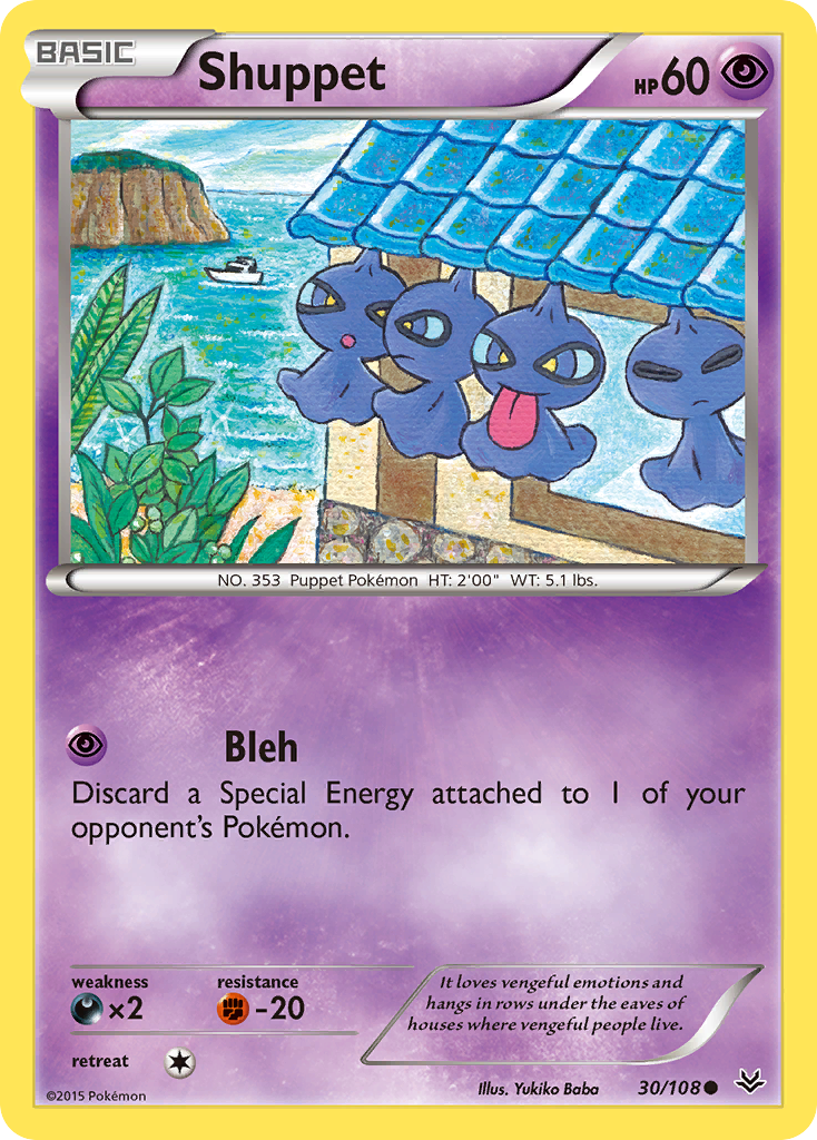 Shuppet (30/108) [XY: Roaring Skies] | Card Merchant Takapuna