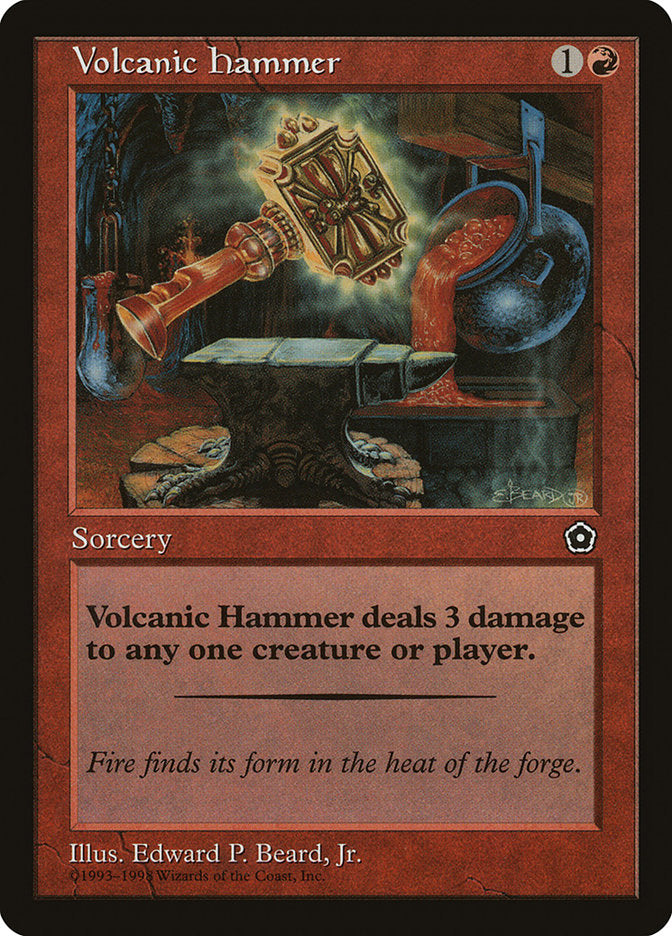 Volcanic Hammer [Portal Second Age] | Card Merchant Takapuna