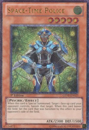 Space-Time Police [GENF-EN023] Ultimate Rare | Card Merchant Takapuna